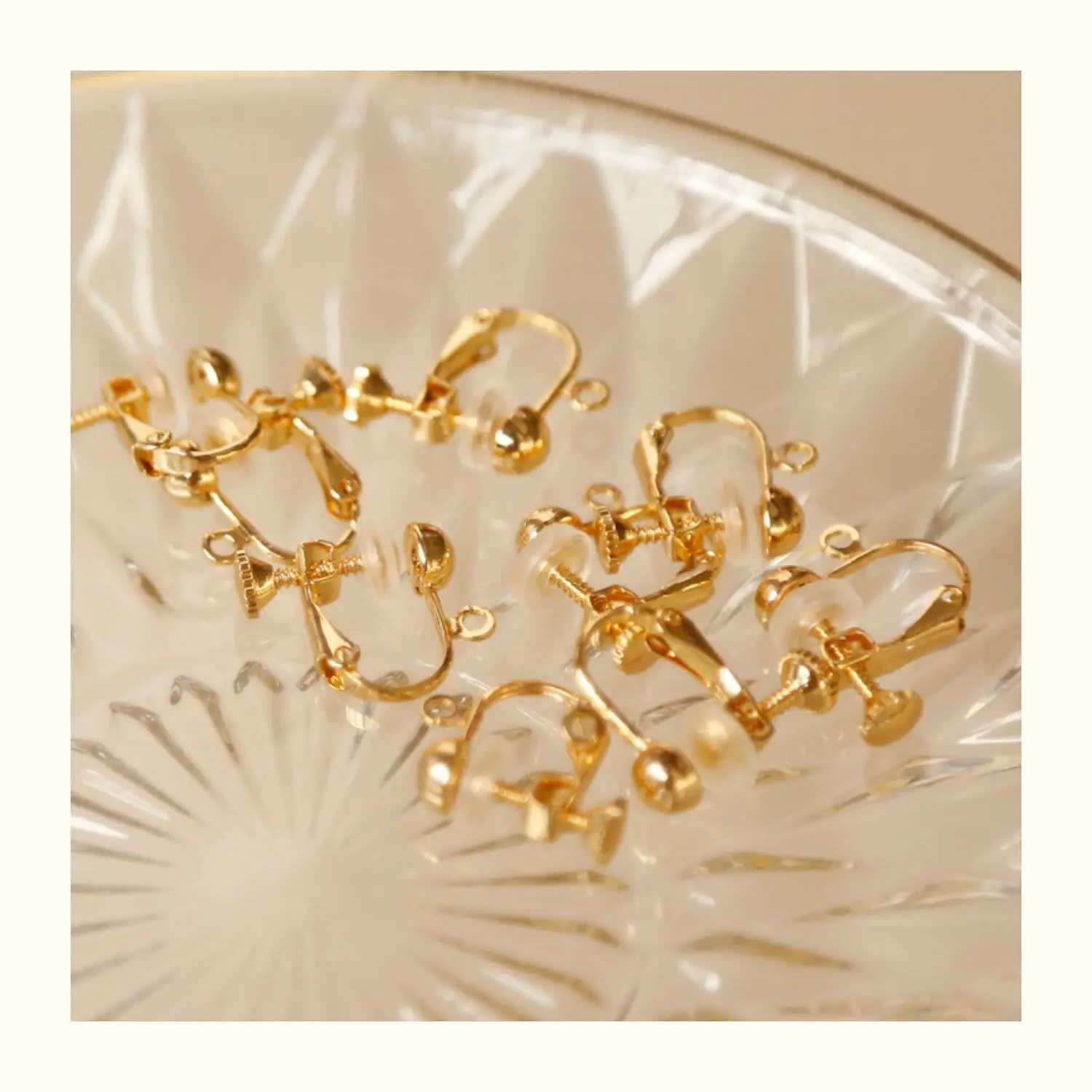 Clip-On Converter Kit, Earrings Clip Adapter With Pain-Relief Pads, DIY Earring,Stud,Clip Accessories - view 5