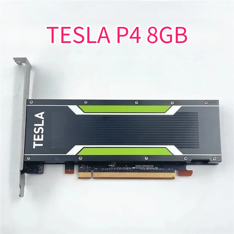 

Оригинальный 1 шт. Tesla P4 8 ГБ глубокое обучение графического процессора рендеринг AI аналоговая вычислительная ускоренная видеокарта