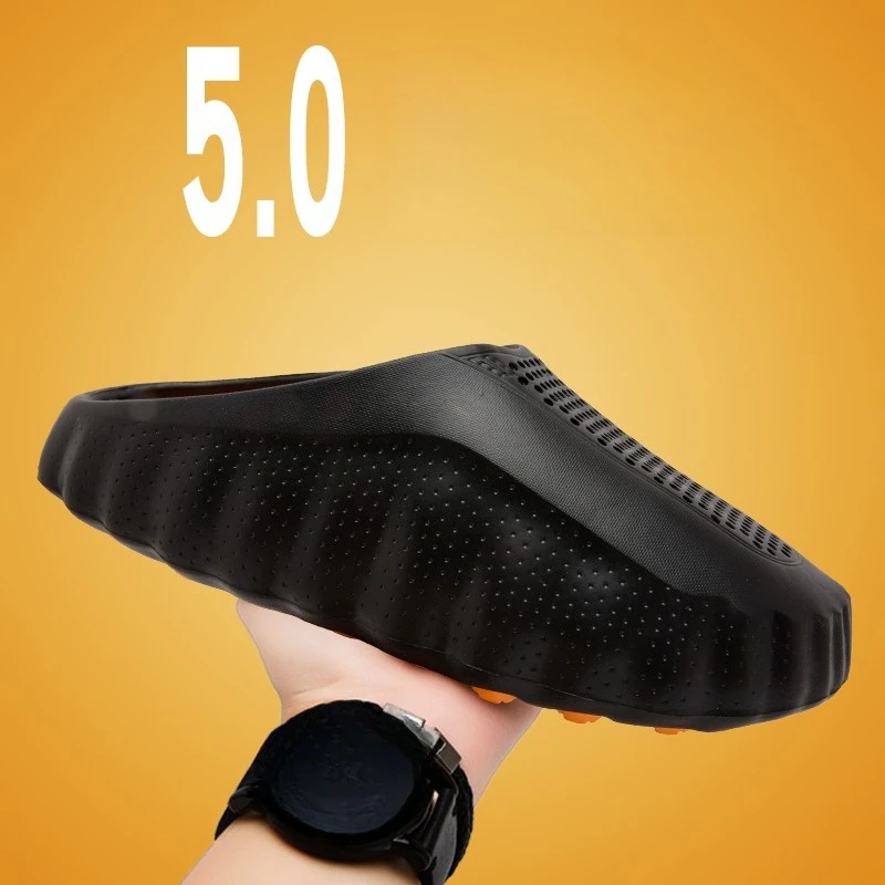Nouvelles pantoufles de massage tendance pour hommes, sandales antidérapantes confortables pour femmes, sandales d'été, chaussures d'intérieur et d'extérieur, grandes tailles