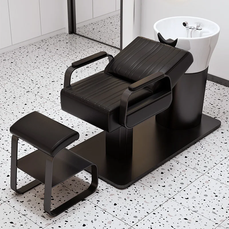 New shampoo bed and chair basin hair salon equipment suitable for hair salon beauty salon hospital use