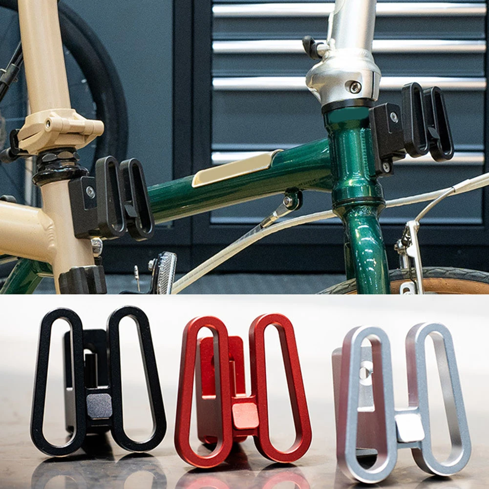 Cycling Bike Basket Adapter 6061 Alloy Bike Basket Mount Lightweight Bike Accessory Integrated Molding Process