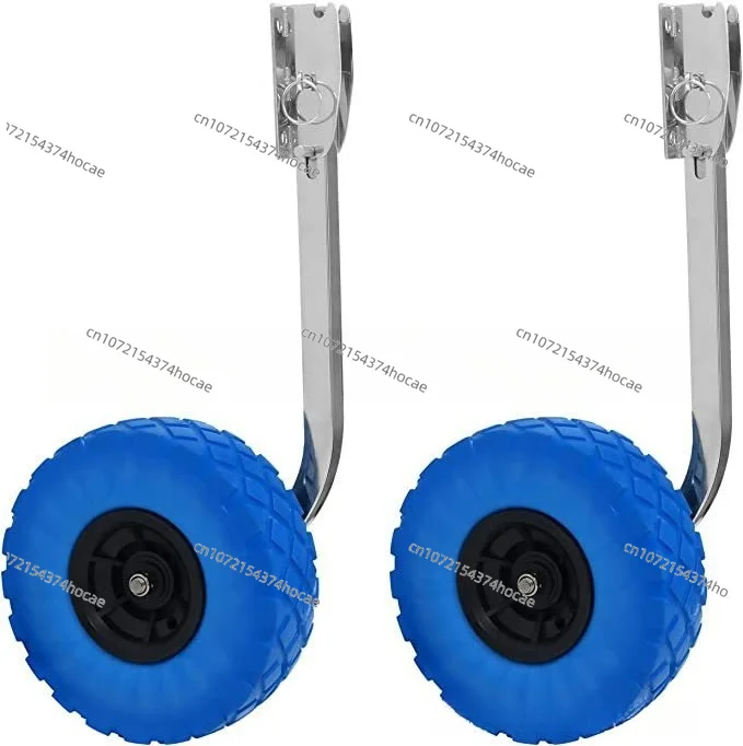Rubber Boat Tail Wheel Solid Wheel Inflatable Boat Tugboat Fishing Boat Tugboat