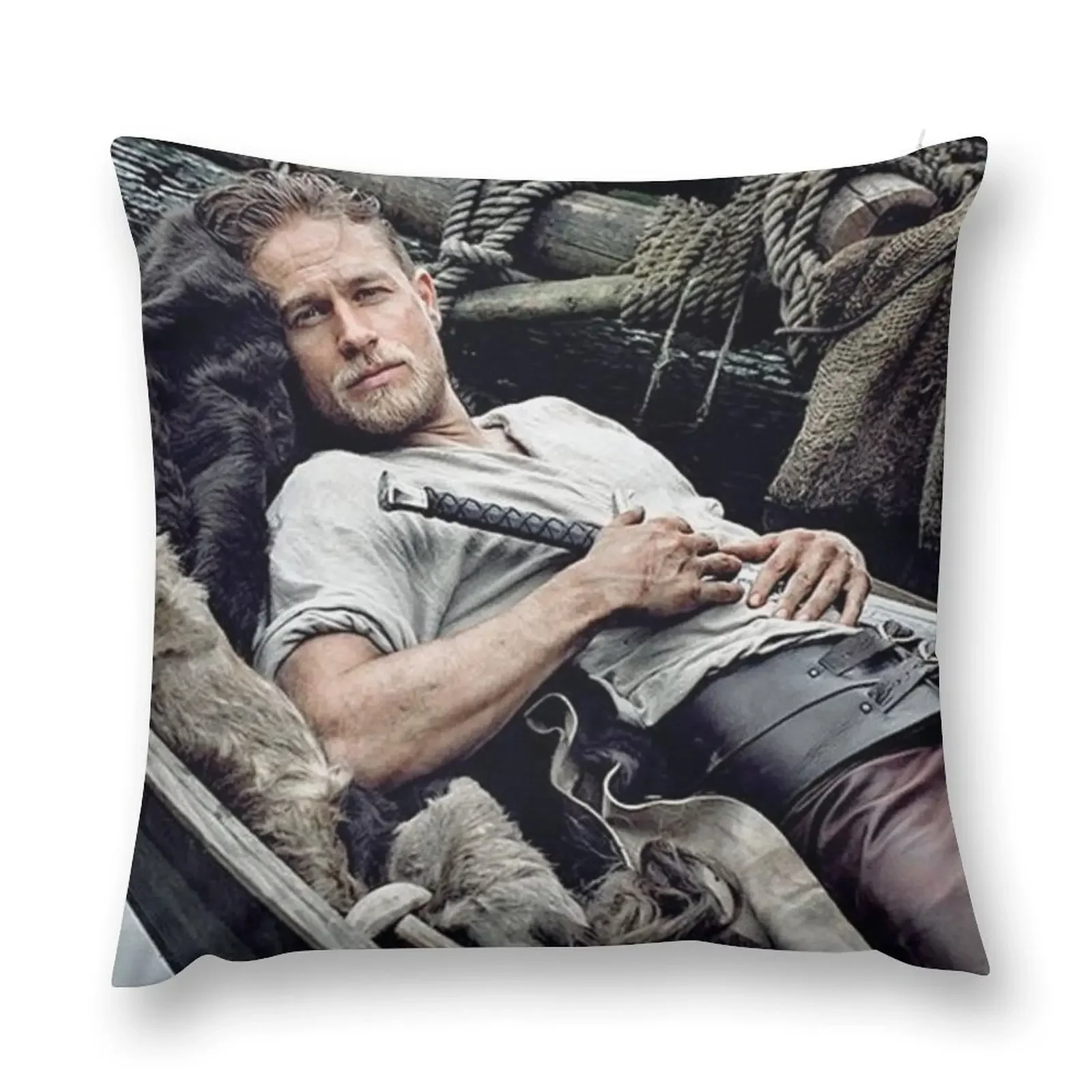 

charlie hunnam Throw Pillow Luxury Cushion Cover Luxury Living Room Decorative Cushions pillow