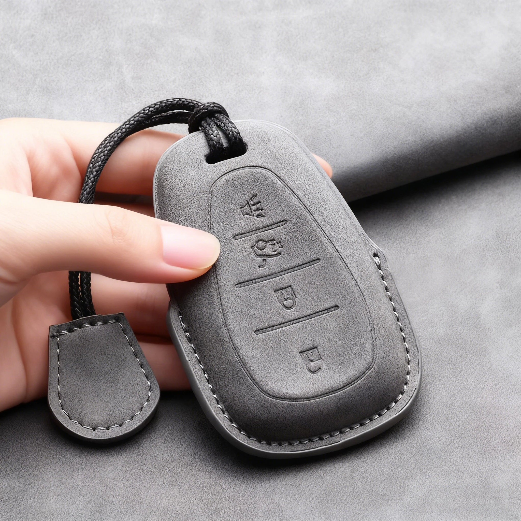 

Чехол для автомобильного ключа, защитный чехол для Chevrolet Chevy Malibu Camaro Cruze Traverse Spark Equinox Sonic Volt, замшевый автомобильный брелок