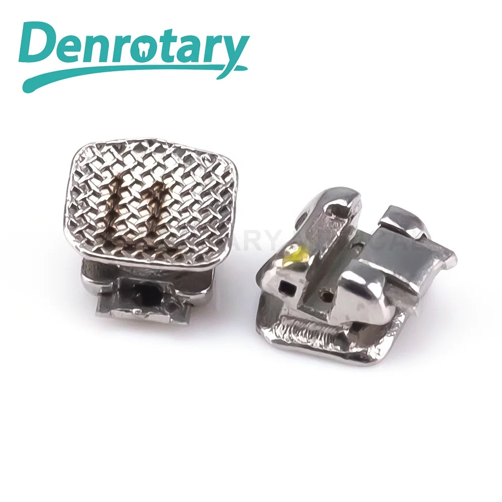 Denrotay High Quality Denta Lab Products Orthodontic Passive Brackets 022 Metal Self-Ligating Braces Autoligado Brackets