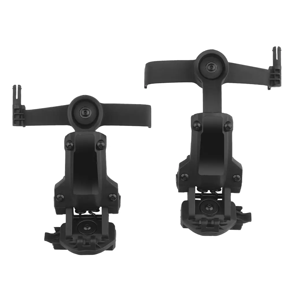 Tactical Airsoft Headset NEW Bracket Rail Mount Kit Compatible C2/C3 Headphones, Bluetooth Noise Canceling Communication Headset