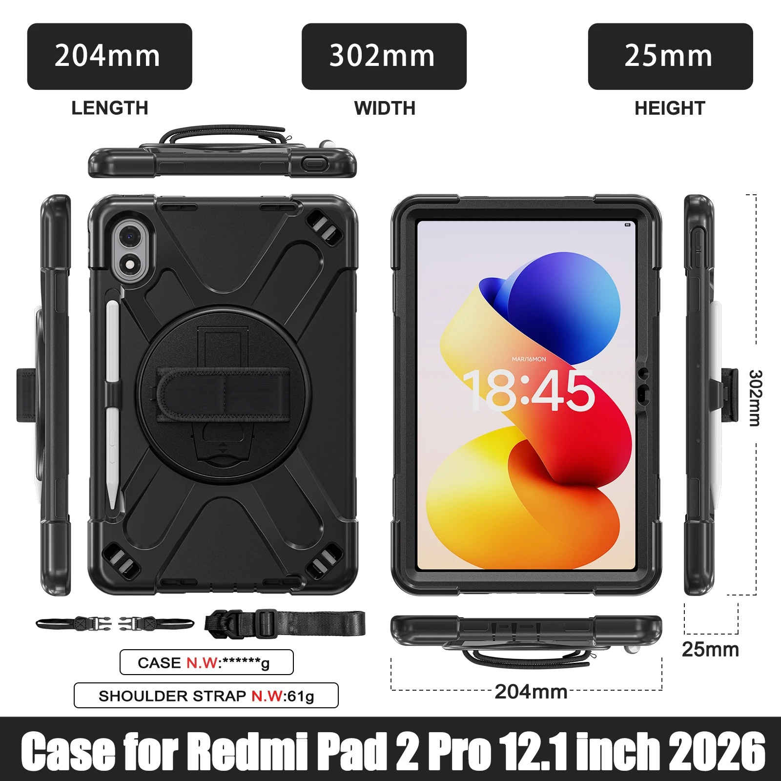 Armor Shockproof For Redmi Pad - đánh giá và giá Poco Tablet Accessories