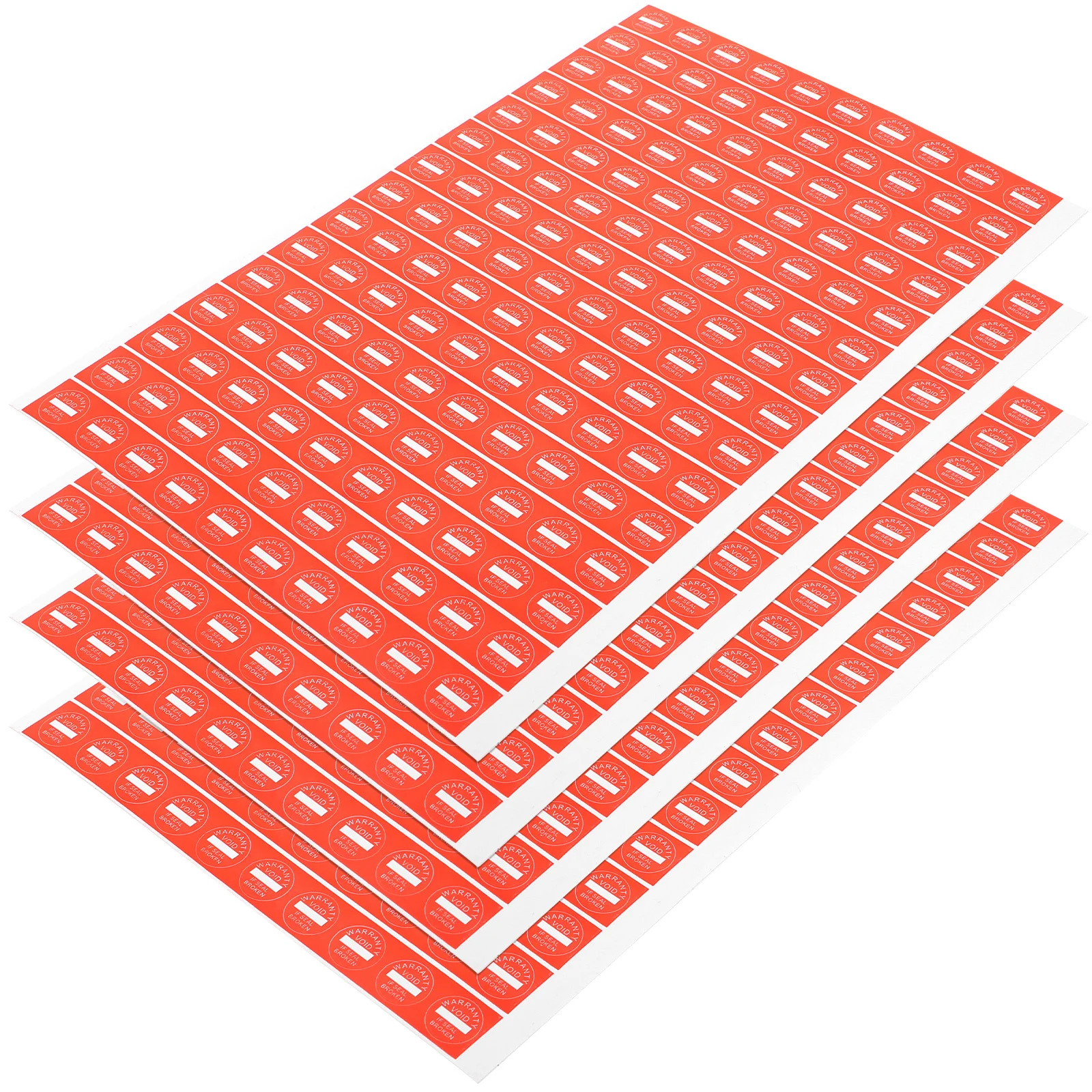 1000 pcs If Seal Broken Warranty Void Label Adhesive Warning Sticker Round Caution Label For Electronics Packaging Seals Folder
