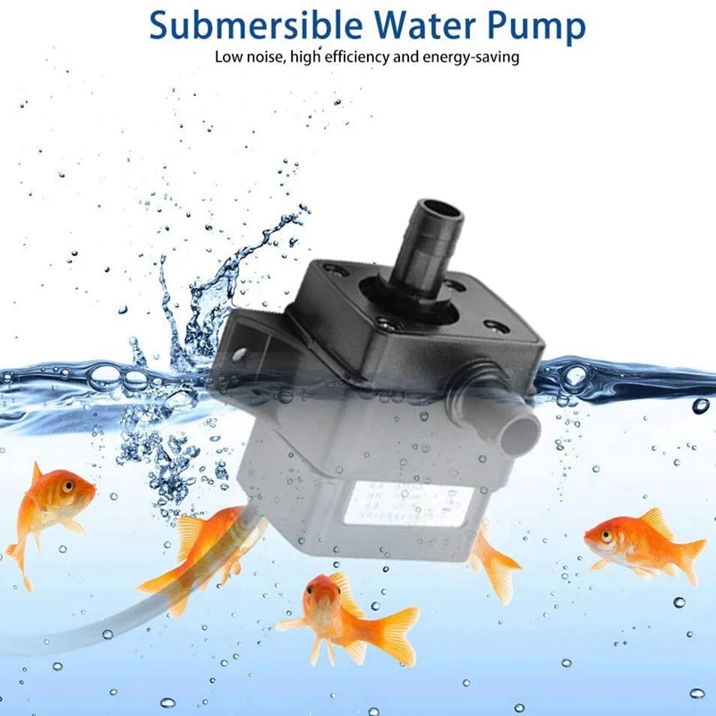 Silent Mini Water Pump USB DC 5V IPX8 Water Pump for Aquarium Fountain Water Circulation Fish Tank Water Cooling Pump