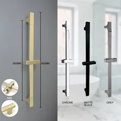 Juego de barra de elevación para cabezal de ducha, accesorios de ducha de baño para el hogar, Barra de ducha ajustable montada en la pared con manguera de ducha de mano