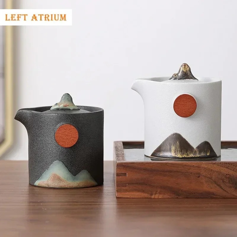 

Japanese Distant Heat Resistant Pot Hand-Painted Pottery Stoneware Kung Fu Tea Office Home Zen Tea Single Teapot Tea Set Siteel