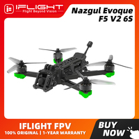 iFlight Nazgul Evoque F5 V2 Analog 6S 5inch DeadCat Drone BNF For Freestyle FPV Quadcopter with BLITZ MINI F7 E55 1.6W Stack