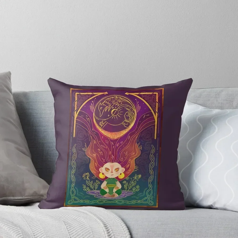 

Wolfwalkers Throw Pillow Custom Cushion Photo Embroidered Cushion Cover sleeping pillows Custom Cushion pillow