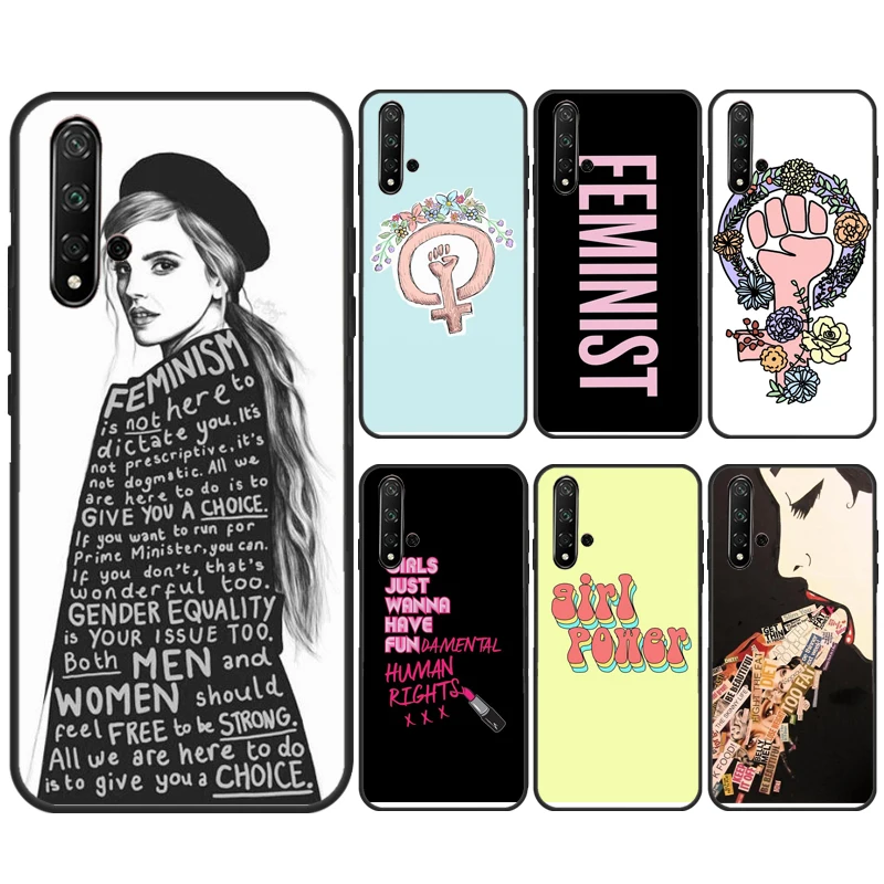 Feminist Feminism Case For Huawei Nova 10 9 SE 11 Pro 5T 11i 8i 3i Y60 Y61 Y70 Y90 Y91 P20 P30 P40 Lite Cover