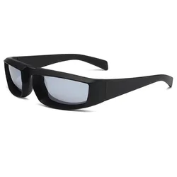 Y2K Sport Punk Sonnenbrille Frauen MΓ€nner Luxus Marke Designer Platz Goggle Sonnenbrille UV400 Bunte Spiegel Mode Brillen