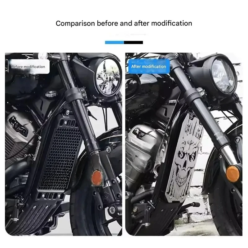 ل Benda Dark Flag 500 Darkflag 500 V4 Black Flag 500 تعديل خزان المياه صافي حماية صافي غطاء ألواح الحراسة الملحقات