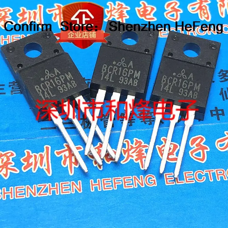 5PCS-10PCS BCR16PM-14L  TO-220F 600V 16A   New And Original On Stock Quiky Shipping