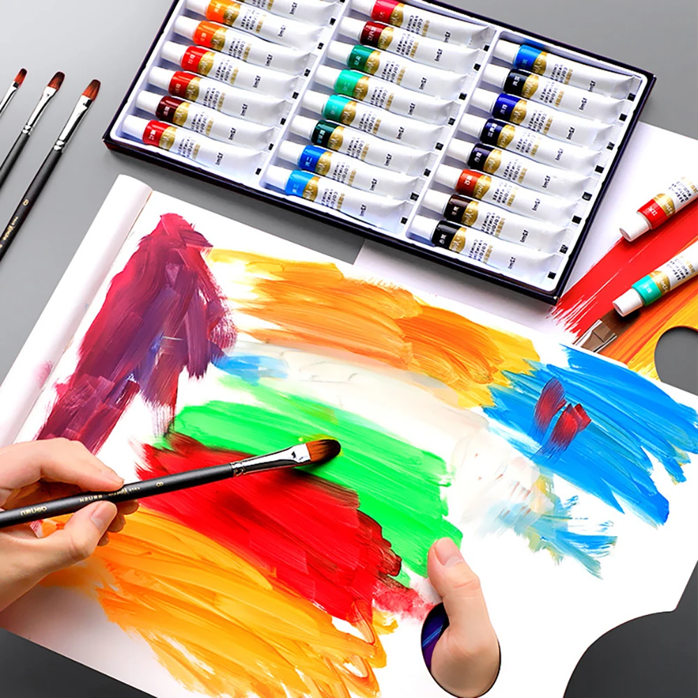 A4 color book for art students only, disposable, washable, removable, acrylic color paper for color matching