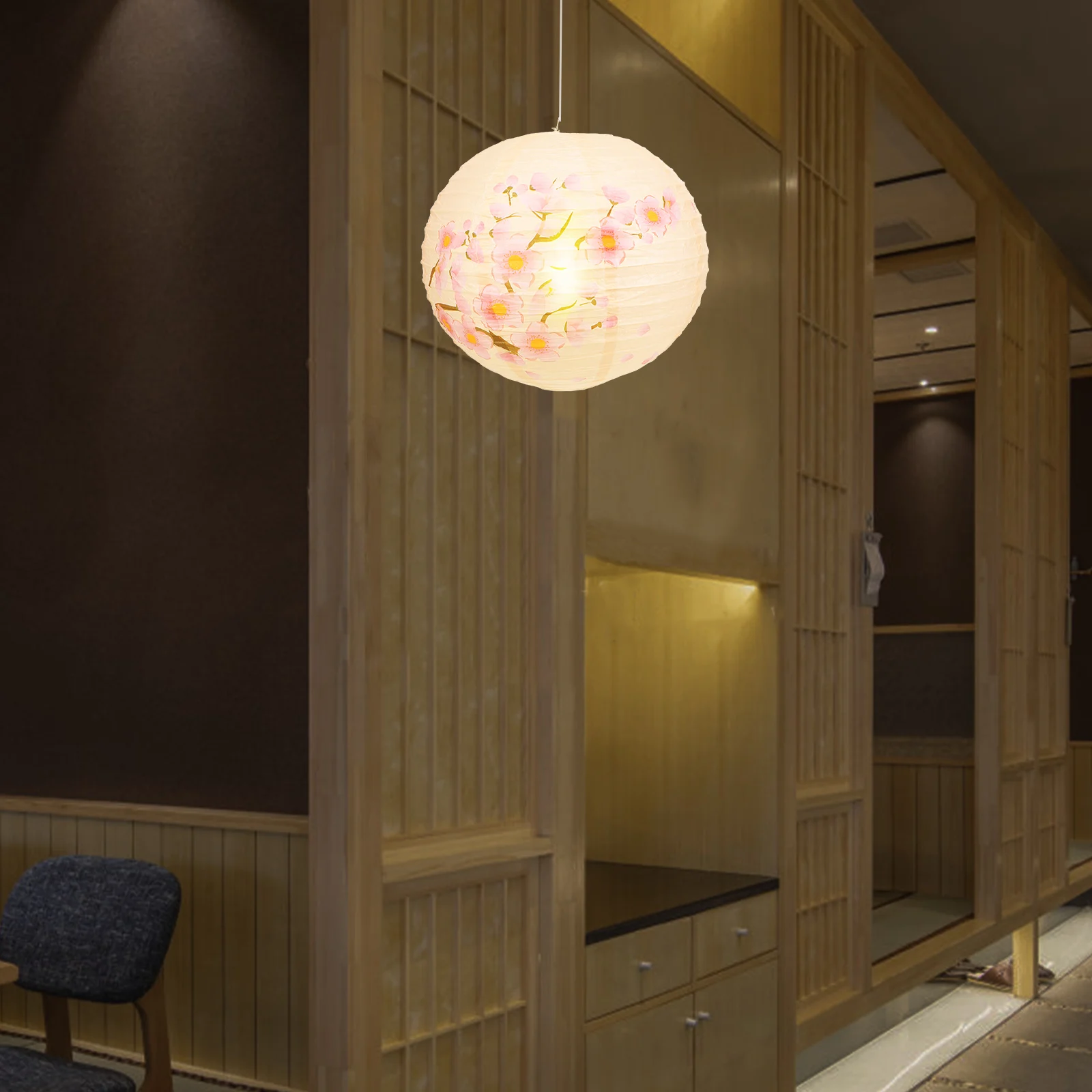 

35Cm Folding Paper Lantern Japanese Style Hanging Light For Wedding Party Christmas Decoration Chinese New Year Decoration