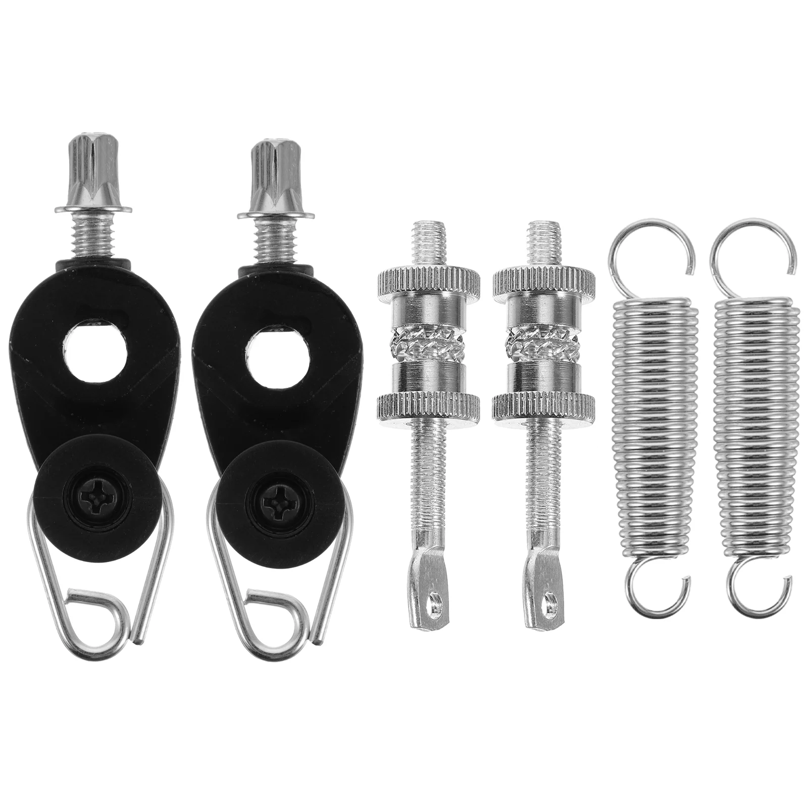

2 Pcs Jazz Drum Kit Special Hammer Spring Pedal 2pcs (a Complete Set) Parts Foot Cam Major Metal for