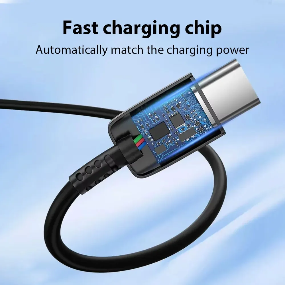 PD 45W Fast Charging Cable For Samsung Galaxy S25 S24 S23 S22 S21 Ultra Plus USB C Data Cable A56 A55 A54 Note 20 10 Accessories