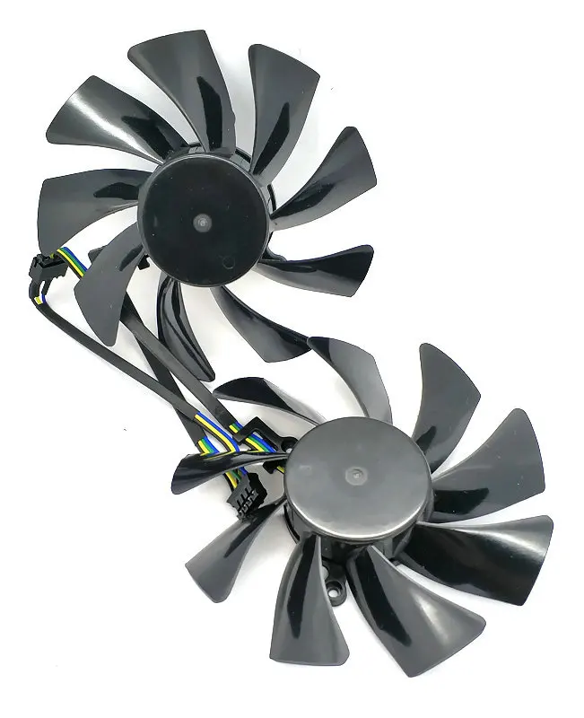 

HZDO New Original HD7770 7750 R7 260X 2G FD9015U12S Cooler Cooling Fan SET FOR 2PCS