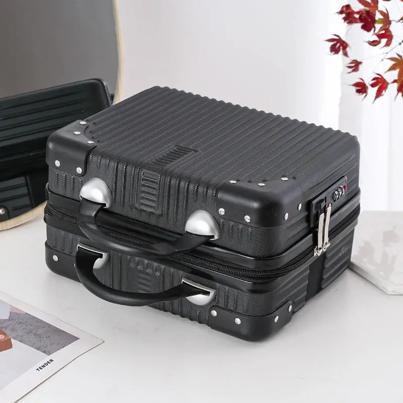 14/15/16 inch Multifunctional Cosmetic Case Travel Hand Storage Bags Luggage Portable Toiletries Organizer Makeup Bag Suitcase