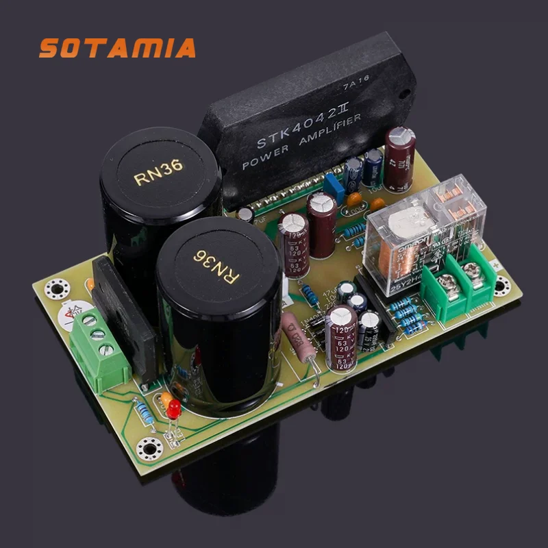 sotamia-classic-thick-film-stk4042ii-high-power-amplifier-board-mono-80w-hifi-fever-grade-finished-board-diy-speaker-upgrade