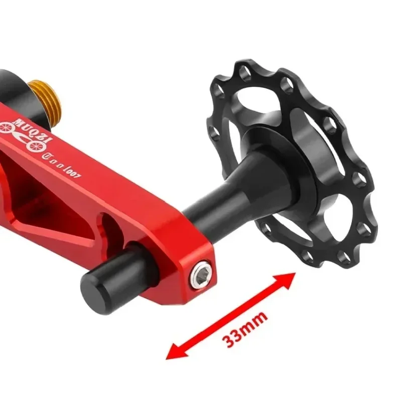 Bike Single Speed Chain Tensioner Folding Bike Chain Tensioner Back Pull Chain Guide  To Prevent  Drop
