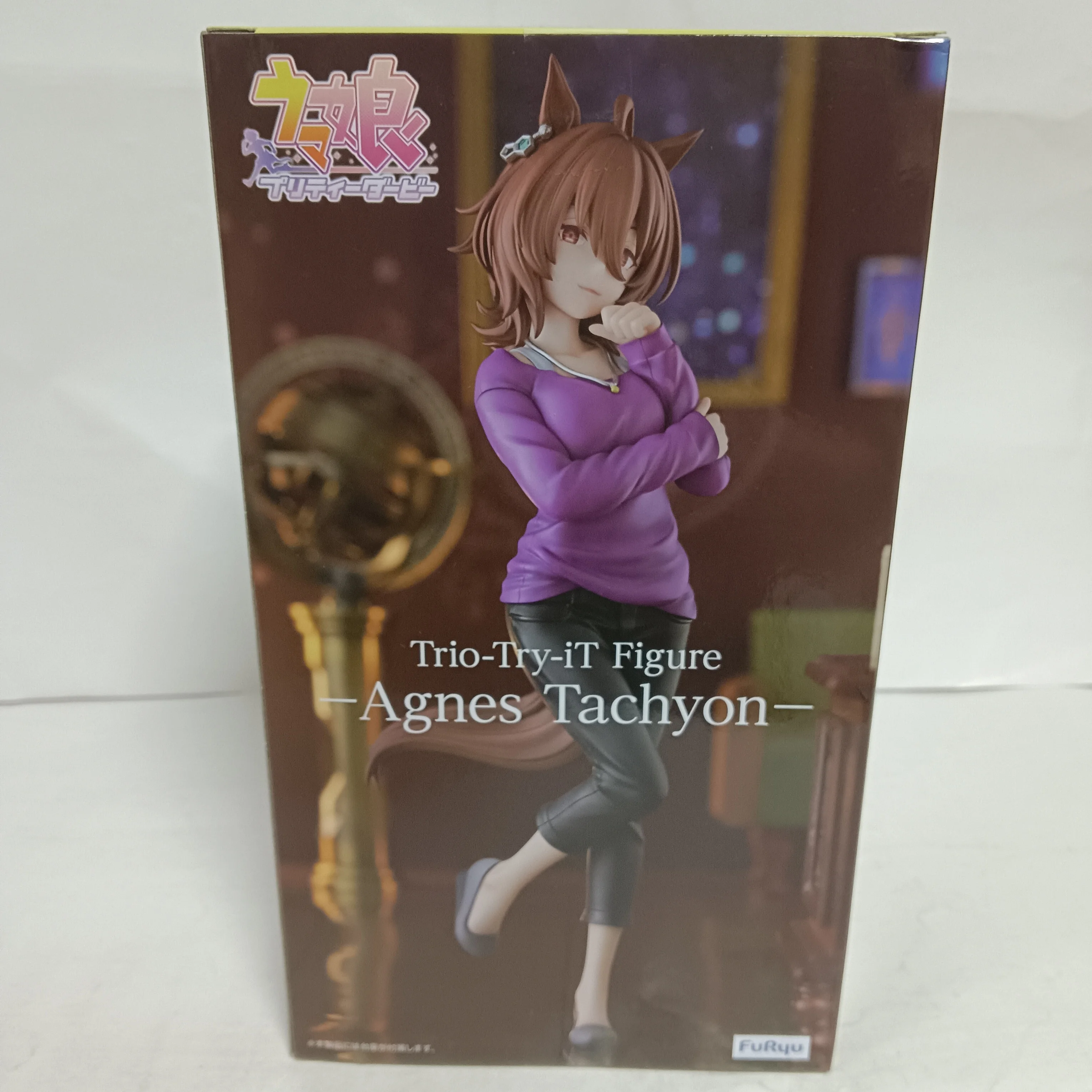 FuRyu Pretty Derby Anim Agnes Tachyon Trio-Try-iT Action Figures Model Figurine Original Figuarts Toys Birthday Collection