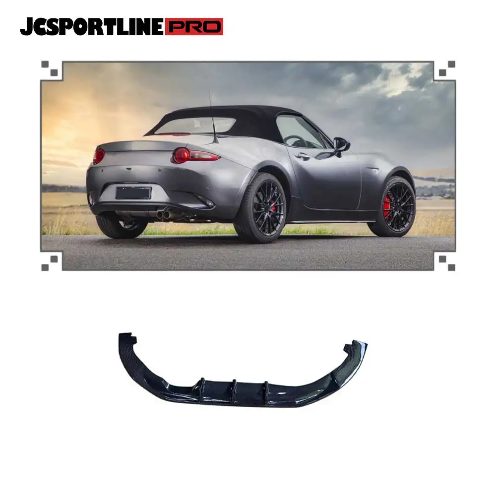 

Factory OEM ODM Fitment Guaranteed Carbon For Mazda MX5 MX-5 Miata ND Convertible Rear Bumper Diffuser Spoiler 2023