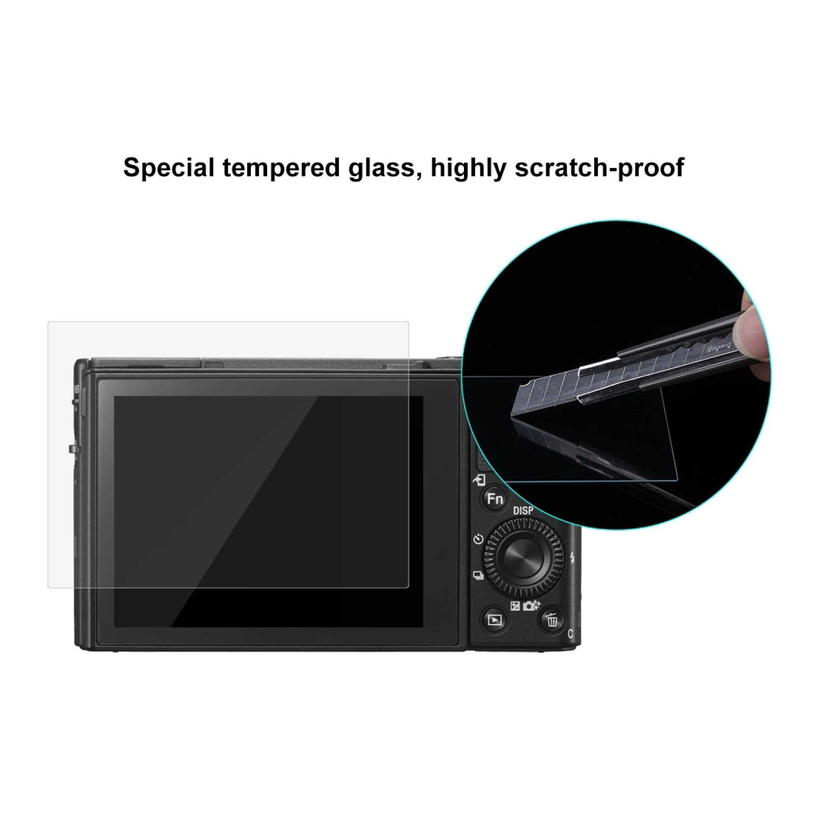 PULUZ 2.5D 9H Tempered Glass Film for Sony Alpha 9 III