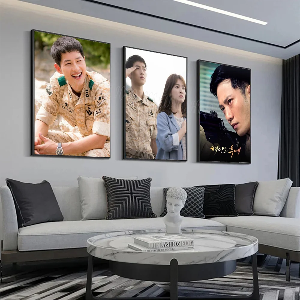 Descendant Of The Sun Poster Wall Art Home Decor Room Decor Digital Painting Living Room Restaurant Kitchen Art