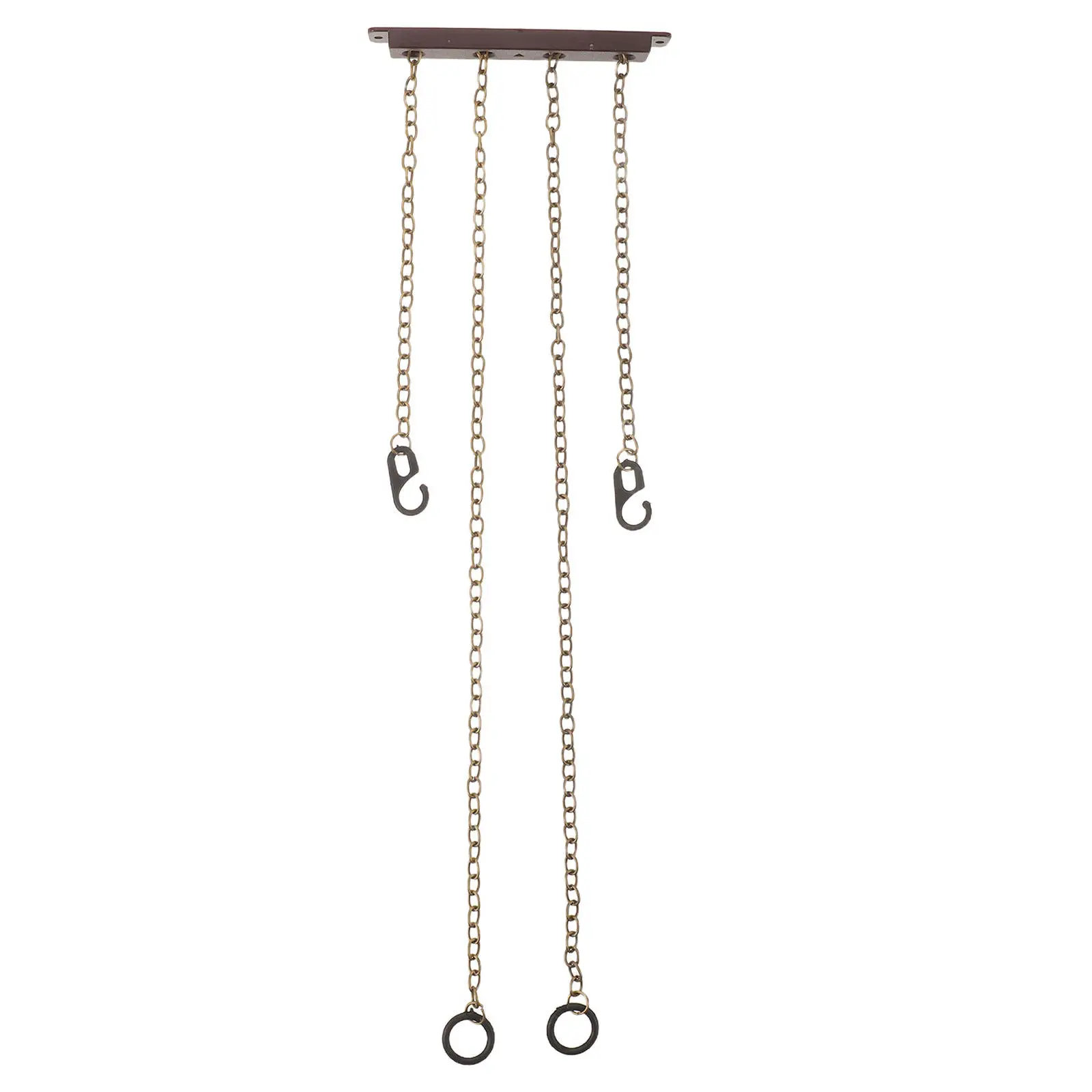 Grandfather Clock Weight Chain Vintage Metal Hammer Chain Replacement Parts for Pendulum Repair Decorative Clock Accessories
