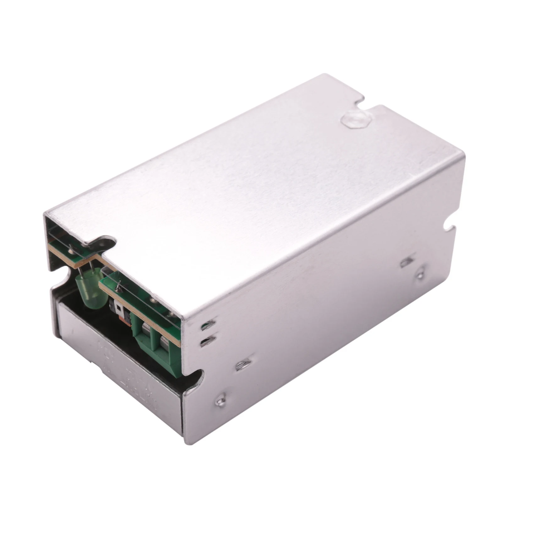 Nuovo alimentatore per trasformatore di tensione Tech AC 110/220V a DC 12V 1A Argento