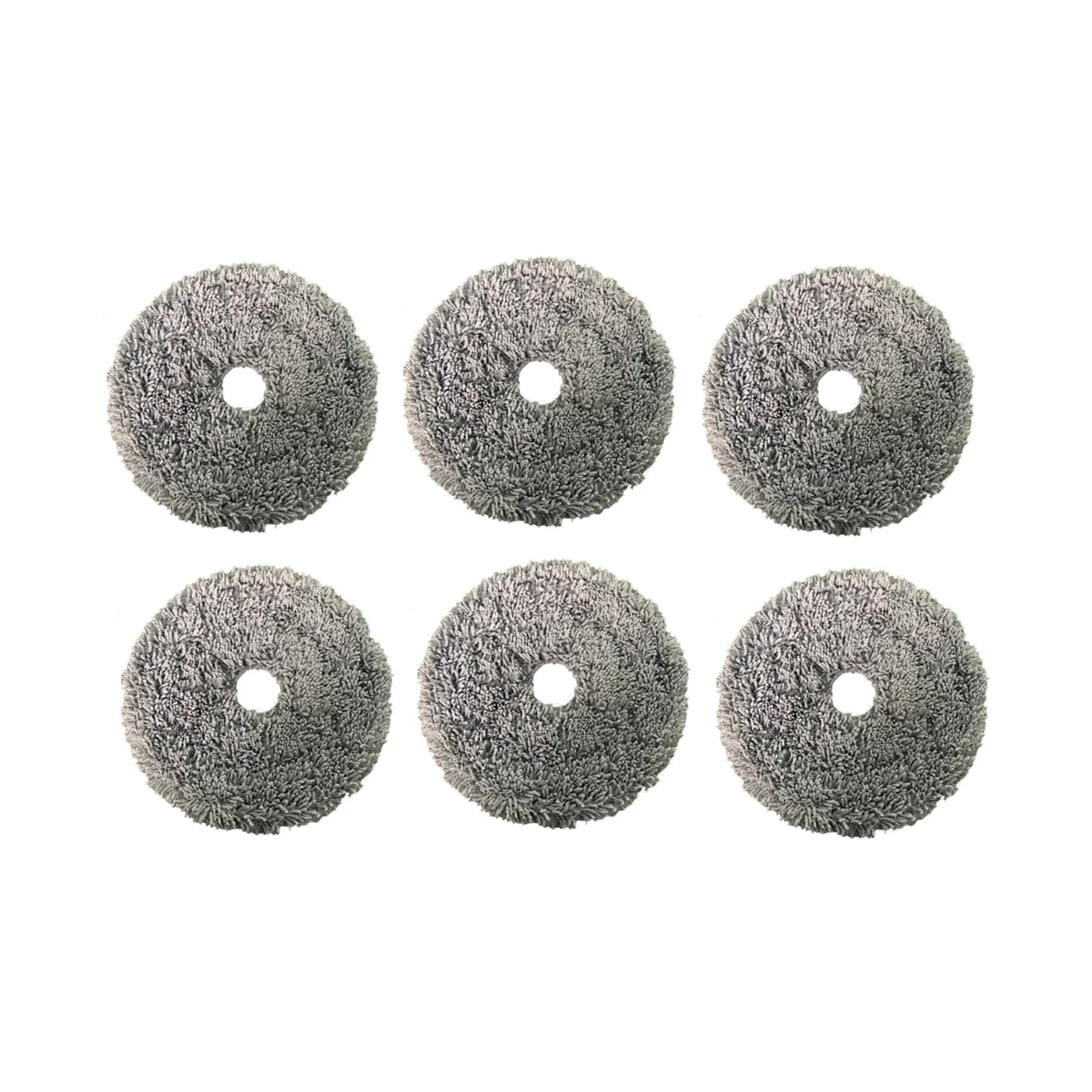 Pano Mop lavável para aspirador robótico, Peças sobressalentes de reposição, UWANT U200, 6pcs