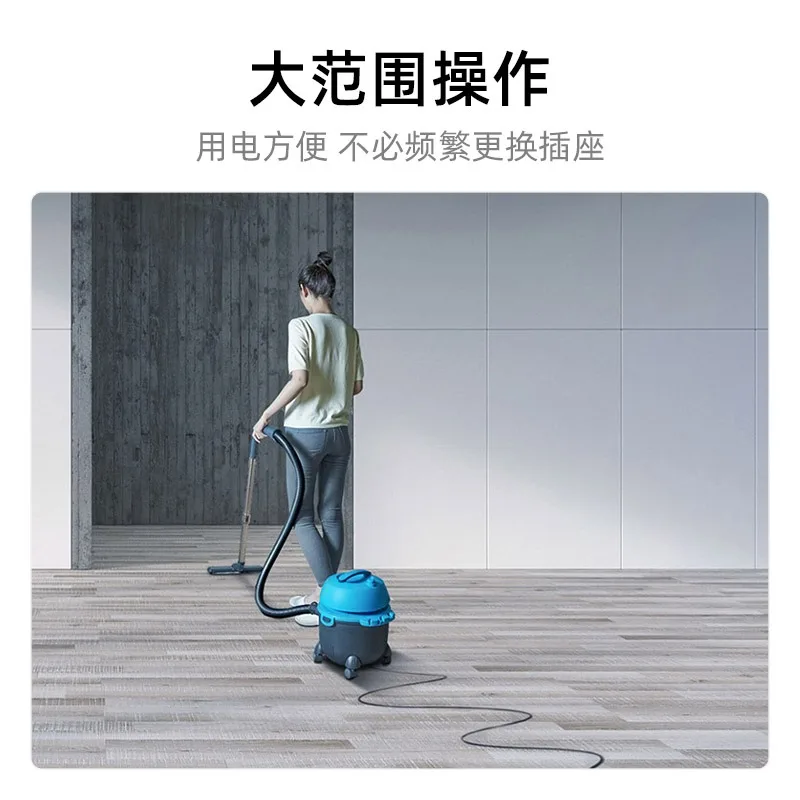 مكنسة كهربائية 2025 1400 وات مع شفط قوي للاستخدام الصناعي والمنزلي قادرة على التجفيف والترطيب أيضًا