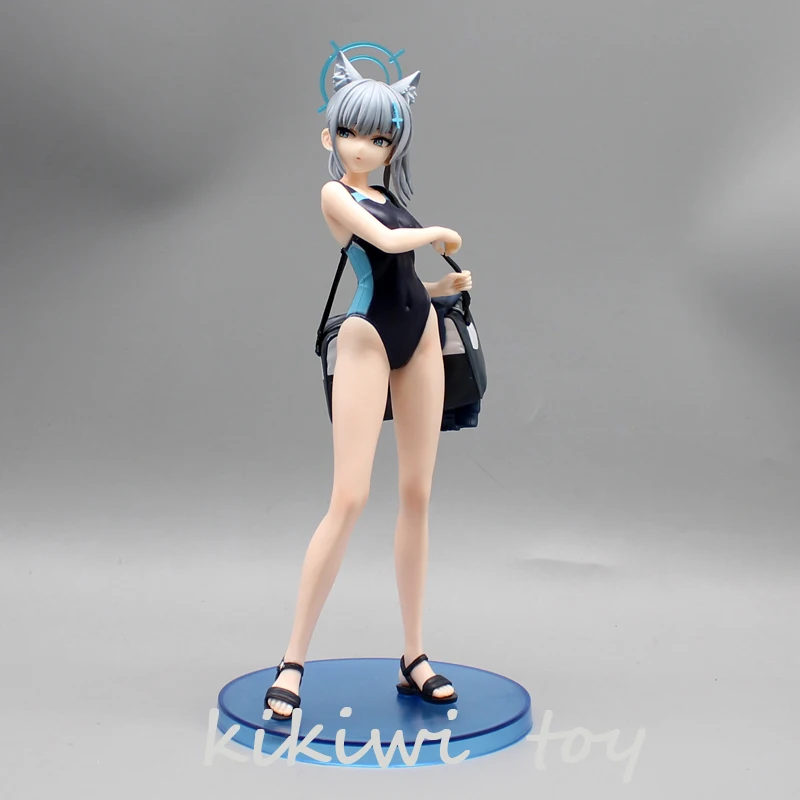 25cm Blue Archive Anime Figures Sunaokami Shiroko Figure Pvc Figurine Statue Model Collection Room Ornament Toys Birthday Gifts