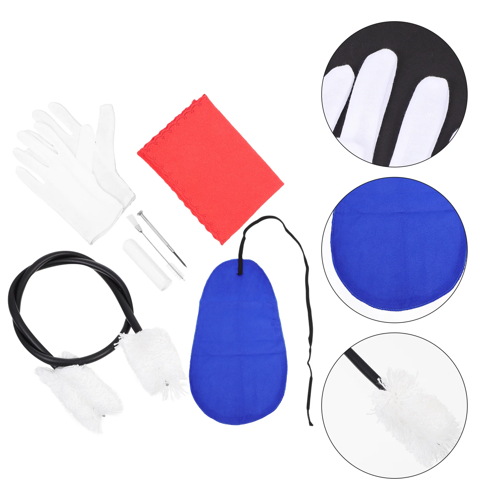

1Set Orchestra Instruments Cleaning Set Tone Hole Cleaner Clarinet Saxophone Flute Sound Hole Cleaning Brushes Supply
