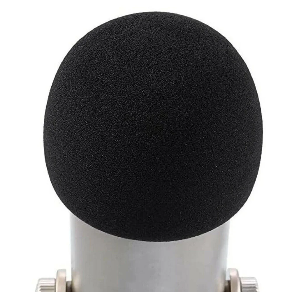 

10pcs Microphone Cover Thicken Sponge Protector For Wireless Voice Tube Ktv Singing Stage Performance Use Accessory