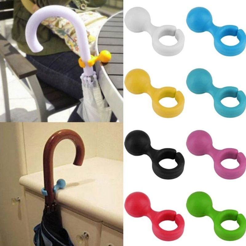【F】Portable Easy-to-Use Desk Or Table Clip Walking Stick Cane Holder On Table Rest Umbrella Hanger Phone Support Stand