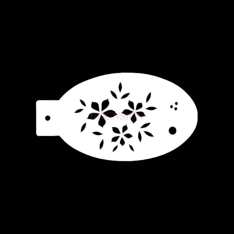 1pcs Facial painting hollow template face painting tool football mermaid unicorn dragon snowflake football notes
