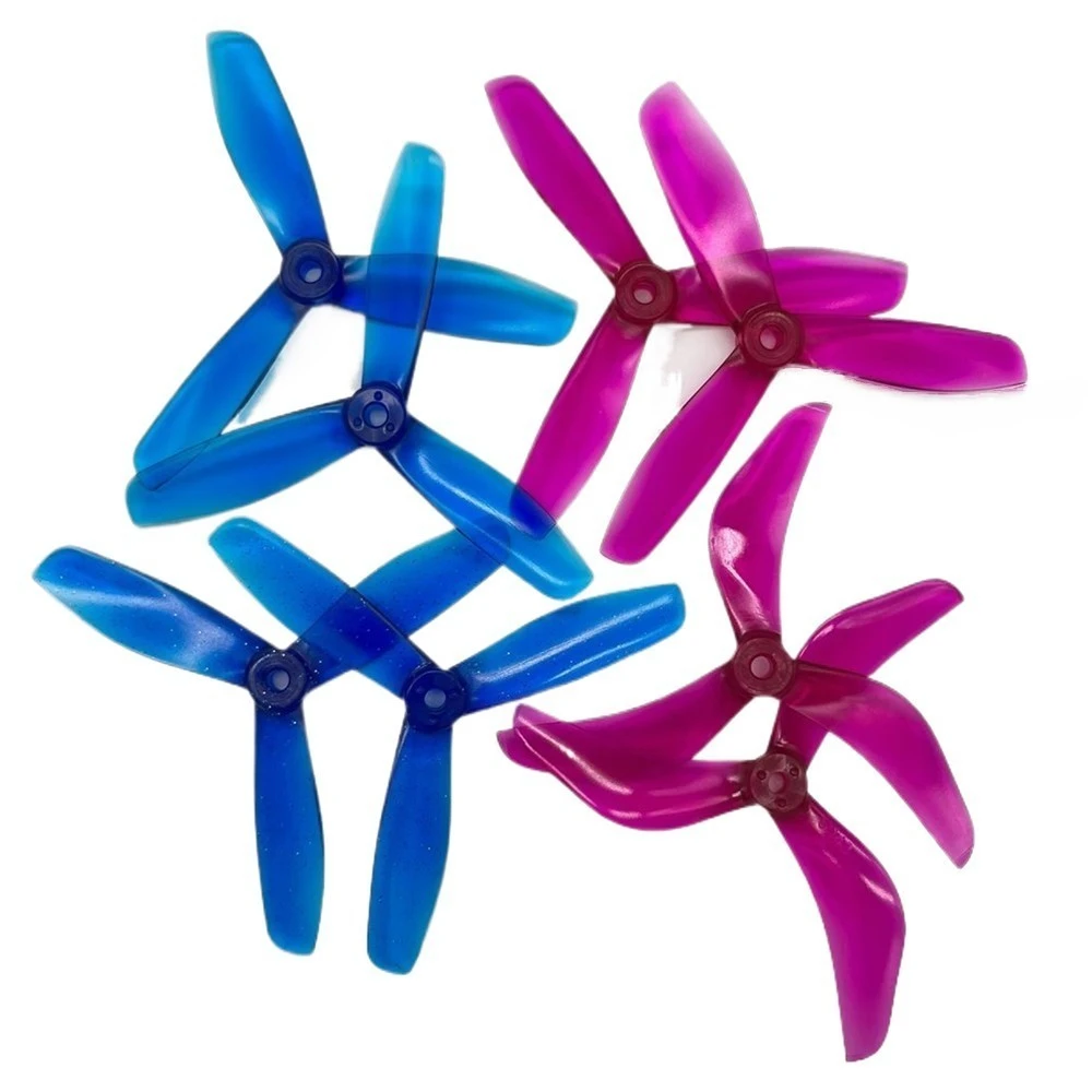 4pairs/8pcs 5040 5042 5043 5045BN For RC Quadcopter Drone Racing For FPV Motor/three-blade /3 Blades CW/CCW  Propeller