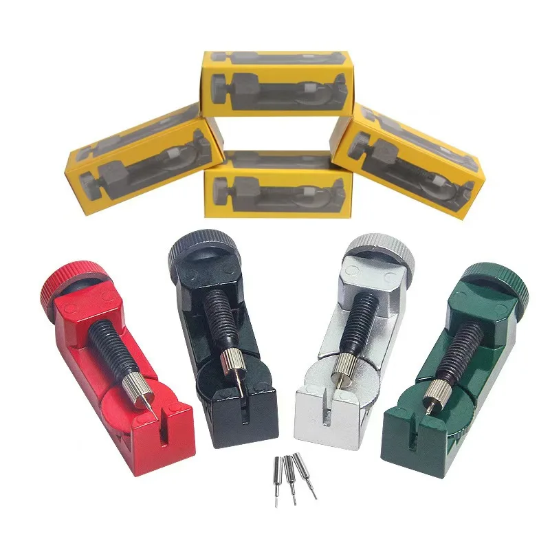 Blue Adjuster Metal Adjuster Disassembly Watch Chain Adjustment, Replacement Watch Strap Repair Tool