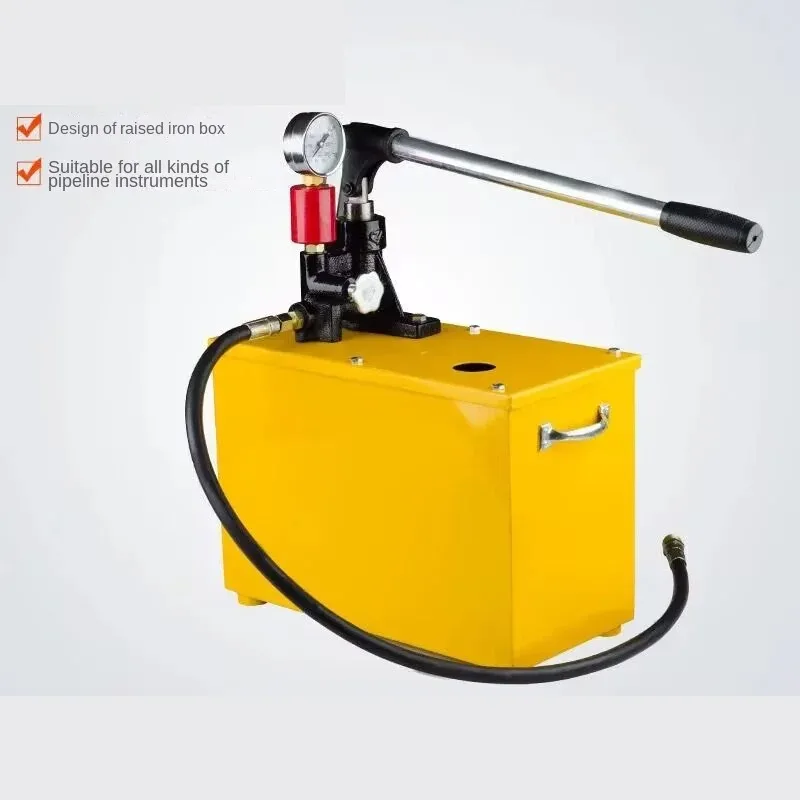 Original 16KG 400KG Manual Pressure Test Pump Floor Heating Pipeline Leak Detection PPR Water Pipe Press Machine