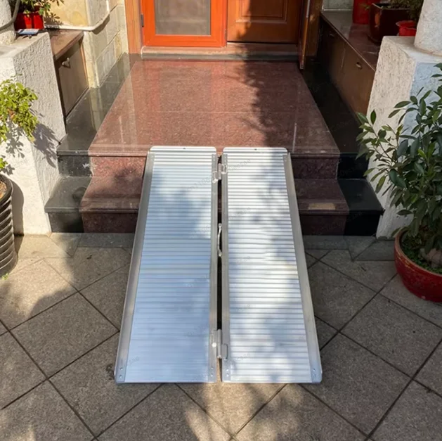 

Aluminum Folding Step Ramp Barrier Free Access Tool