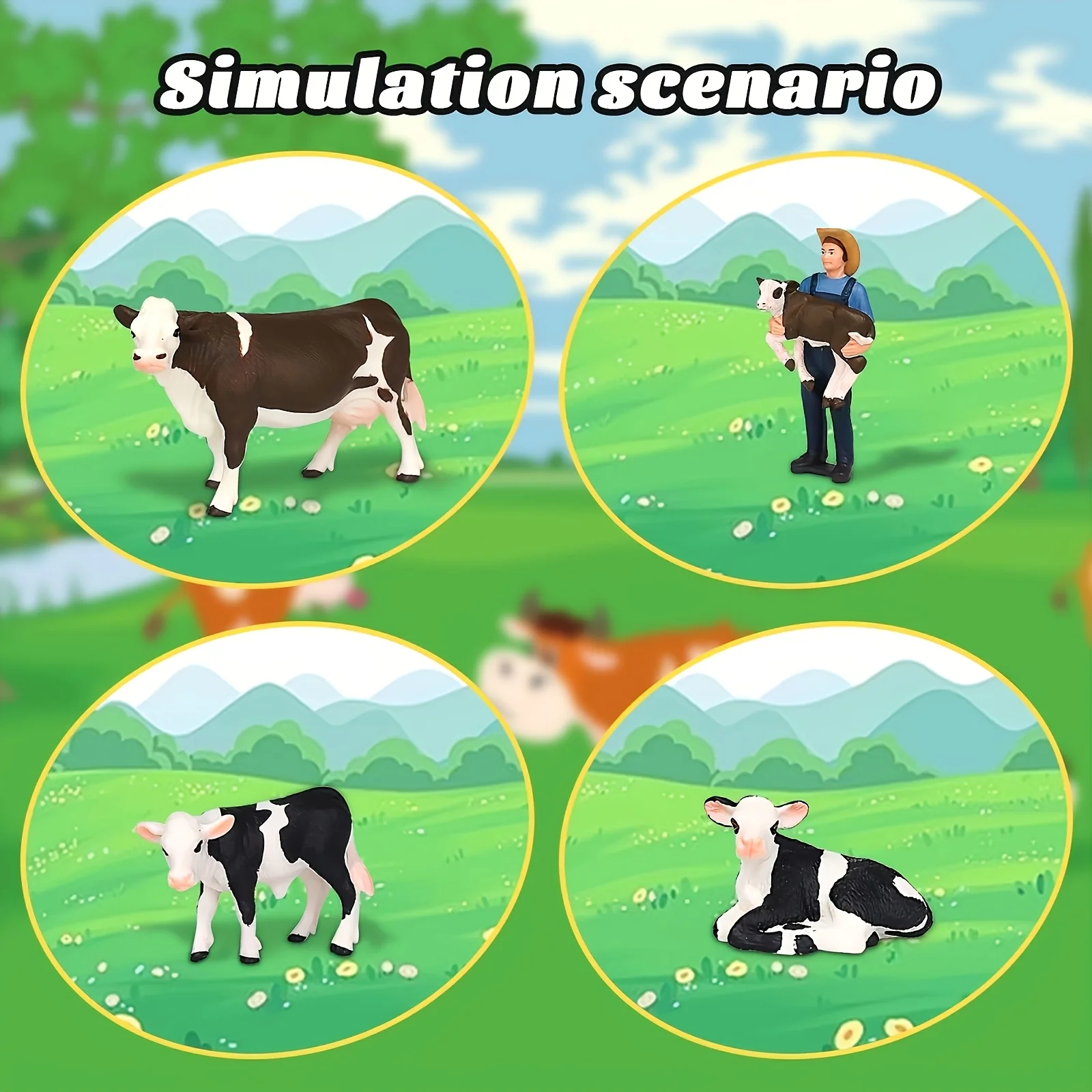 Ensemble de 4 figurines de fer - Agriculture Farming For Kids avis et prix