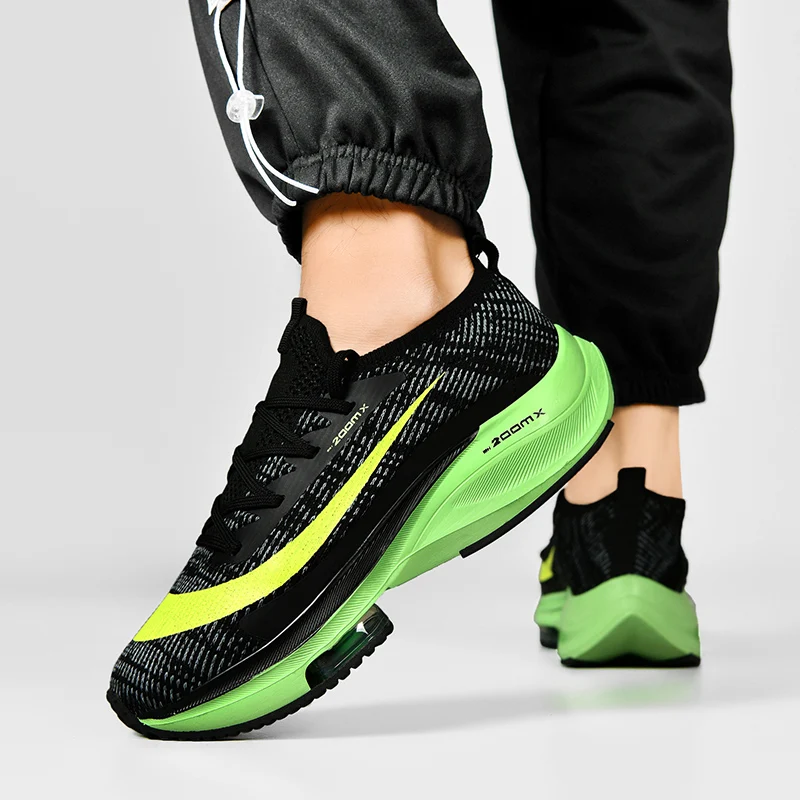 Men Running Shoes Breathable Race Cushioning Outdoor Jogging Sneakers Trainer Luxury shoes Couple Non-Slip Mesh Off-road Shoes image 6