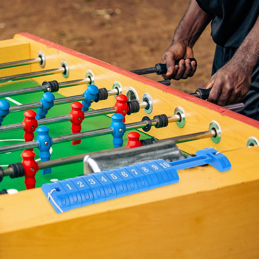 

3 Pcs Billiard Scorer Foosball Soccer Counters Checkered Plastic Pp Portable Keepers Child