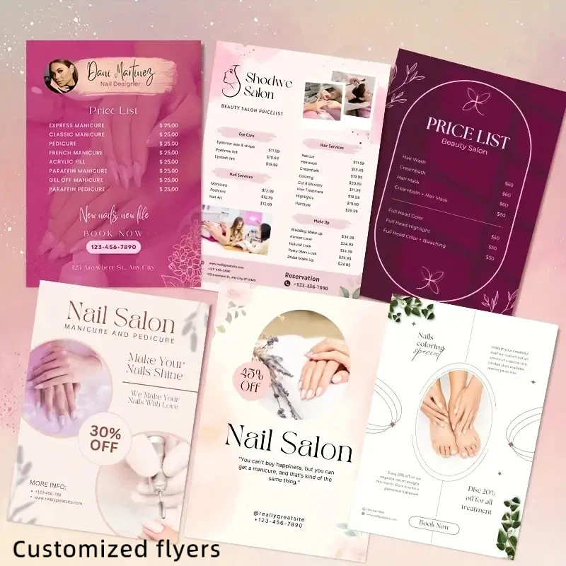 

Рекламные листовки на заказ, 50 шт., от 50 до 500 шт., форматы А4, А5, А6, 150 г/м², двусторонняя цветная печать, для бизнеса и продвижения